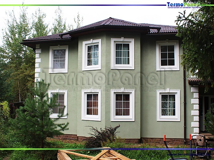Виды красок для покраски фасада дома из дерева